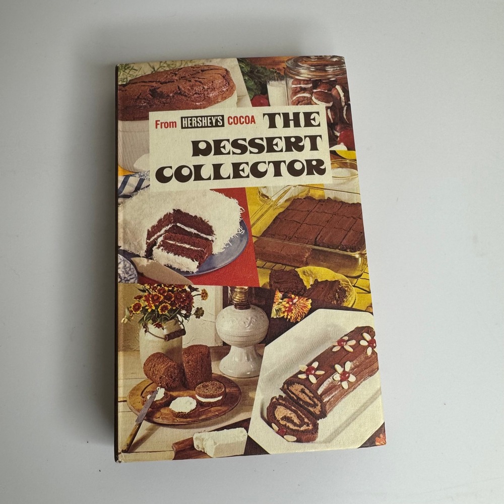 Vintage 1976 Hersheys Cocoa The Dessert Collector Recipe Card Box Set 29 Cards